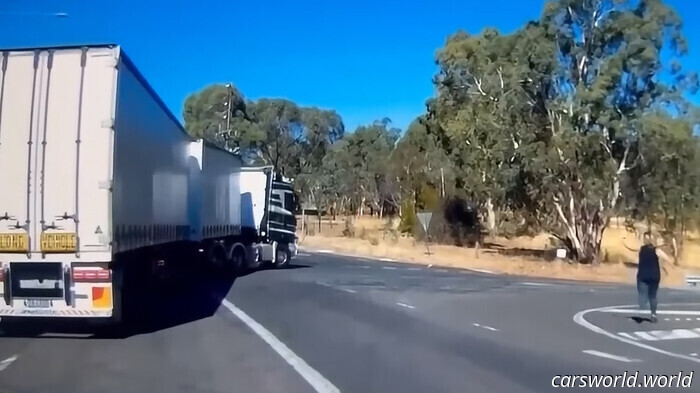 Courageous Mother Tracks Down Careless Truck Driver | Carscoops